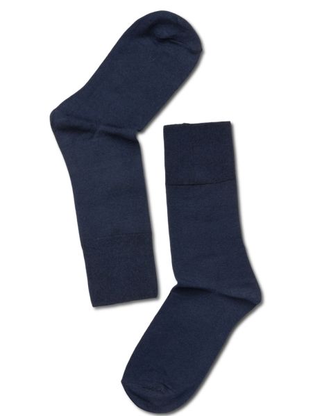 Woman Bamboo Comfort Top Socks, Dark Blue