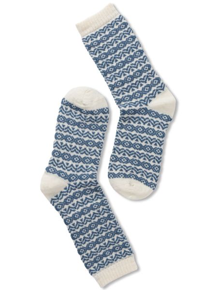 Woman Wool Pattern Socks