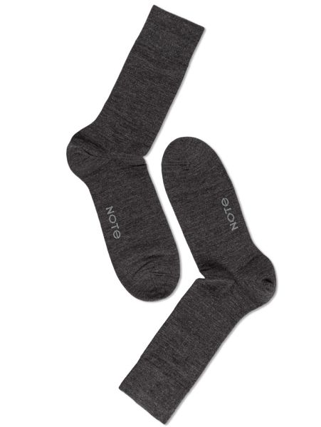 Man Fine Wool Socks, Antracite
