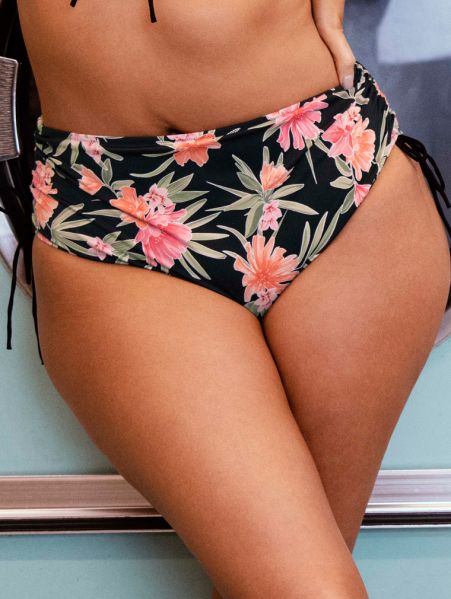 Elomi Dark Tropics Adjustable Bikini Brief