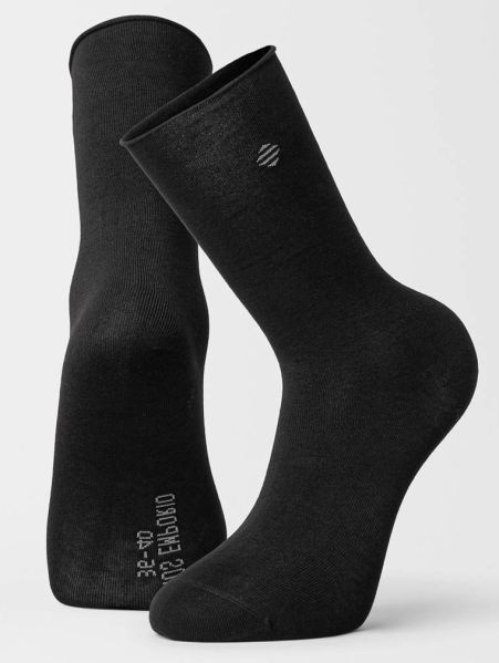 Jenny Bamboo Socks, 2pk, Black
