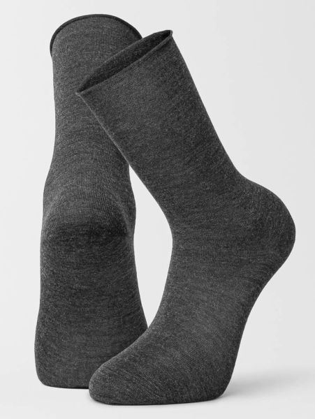 Jorann Wool Socks, 2pk, Antracite